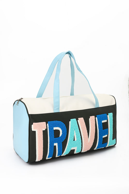 Travel Embroidery Duffel Bag