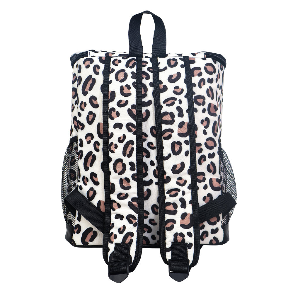 Cheetah Print Cooler Insulated Bag