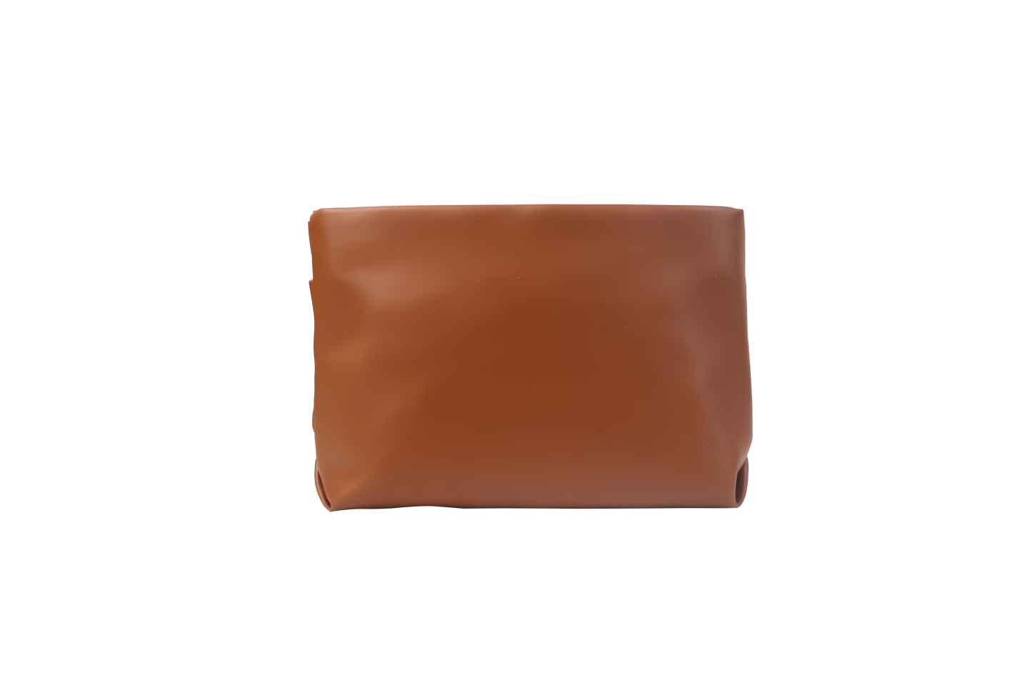 Brown Bow Clutch Bag