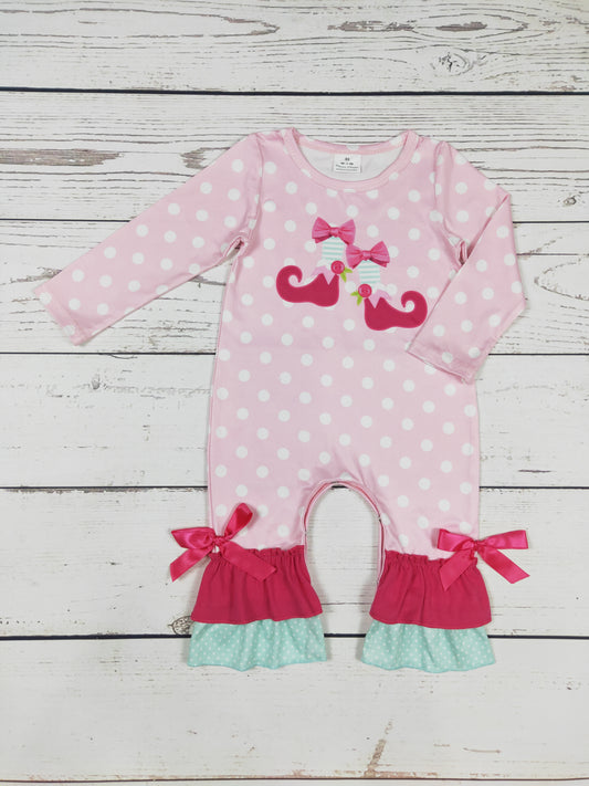 Polka Dots Baby Romper