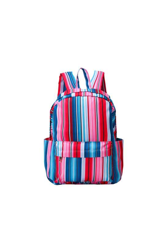 Gradient Vertical Stripe Backpack