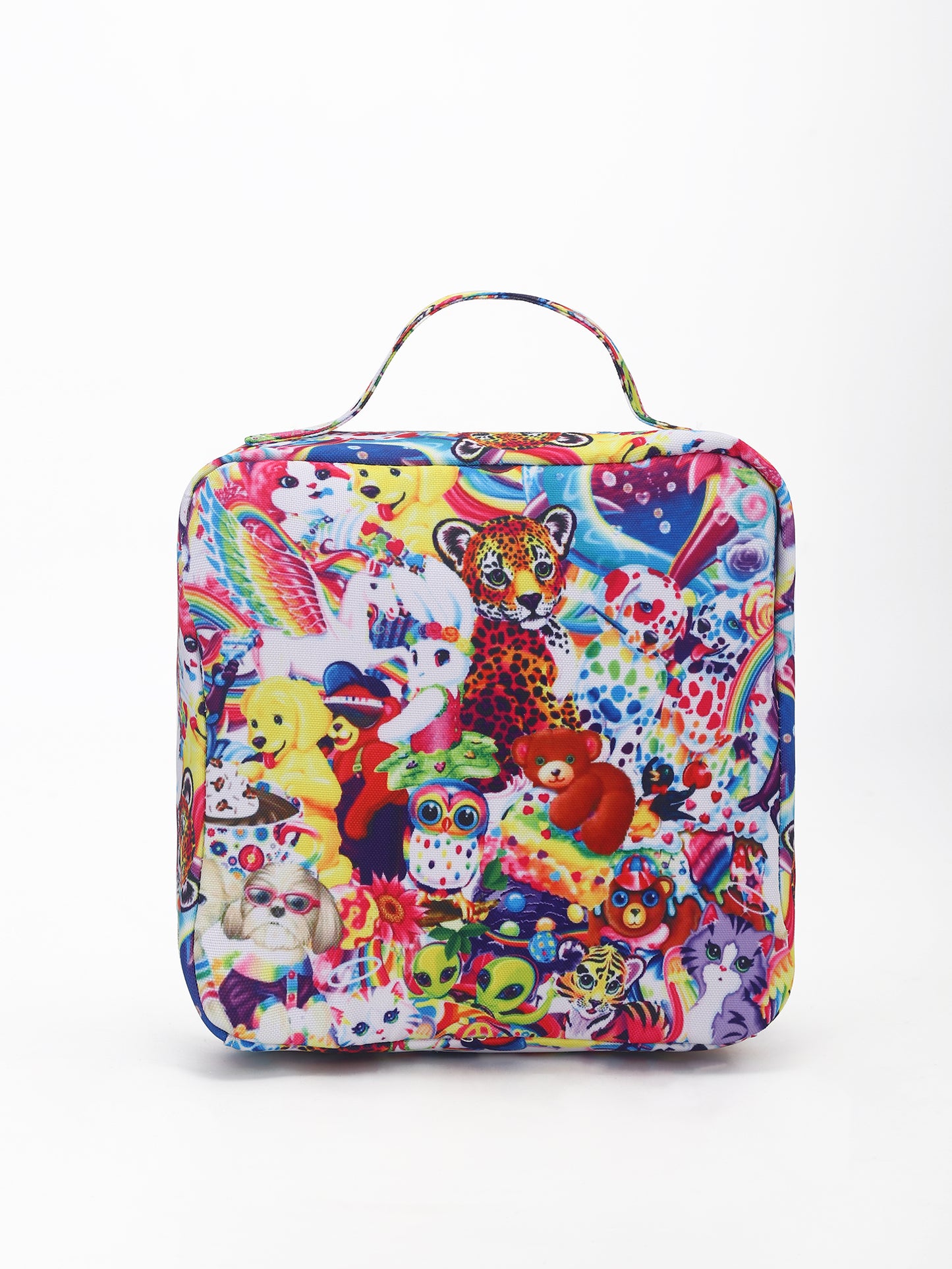 Leopard Rainbow Girls Lunch Boxes Bag