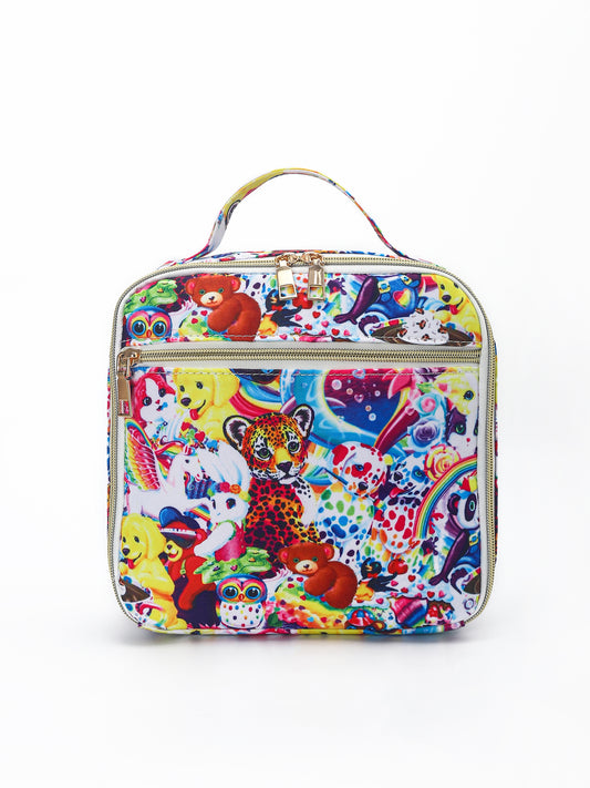 Leopard Rainbow Girls Lunch Boxes Bag