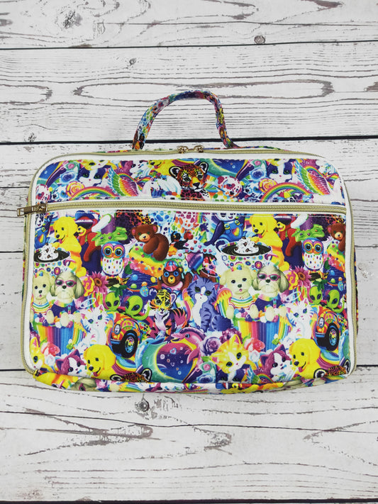 Leopard Rainbow Girls Lunch Boxes Bag