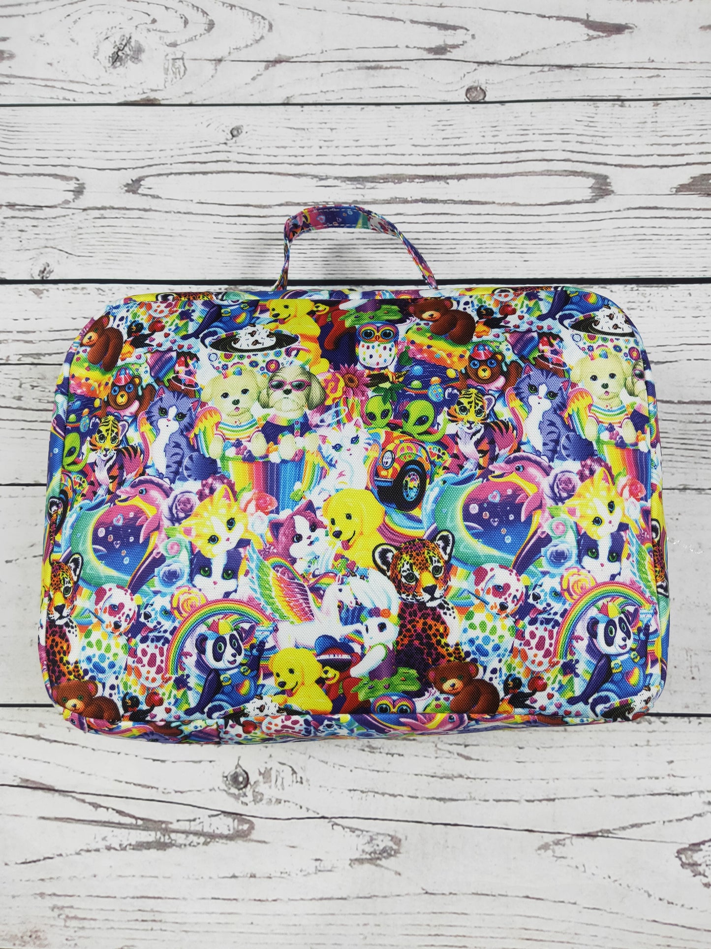 Leopard Rainbow Girls Lunch Boxes Bag