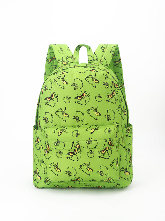 Green Kids Christma Backpack