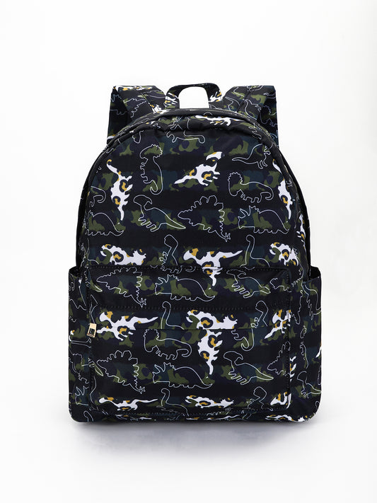 Camouflage Dinosaur Boys Backpack