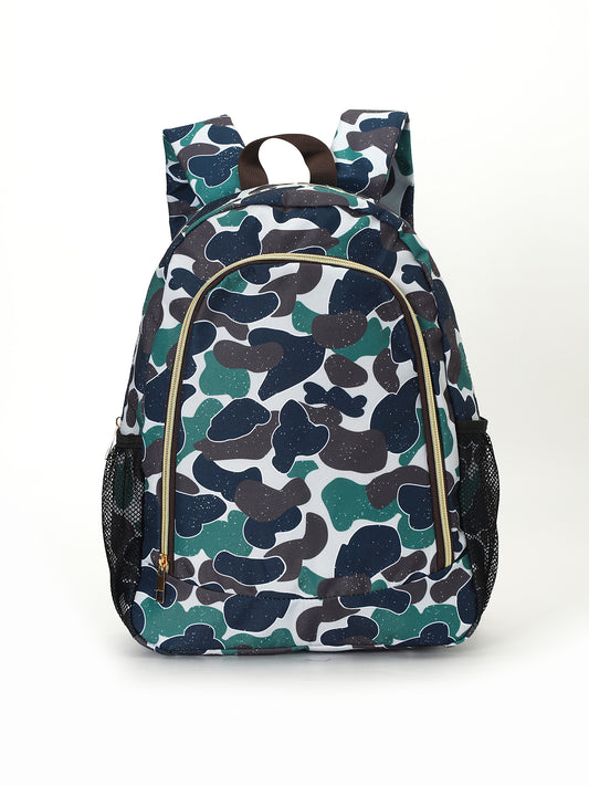 Boys Camouflage Print Backpack