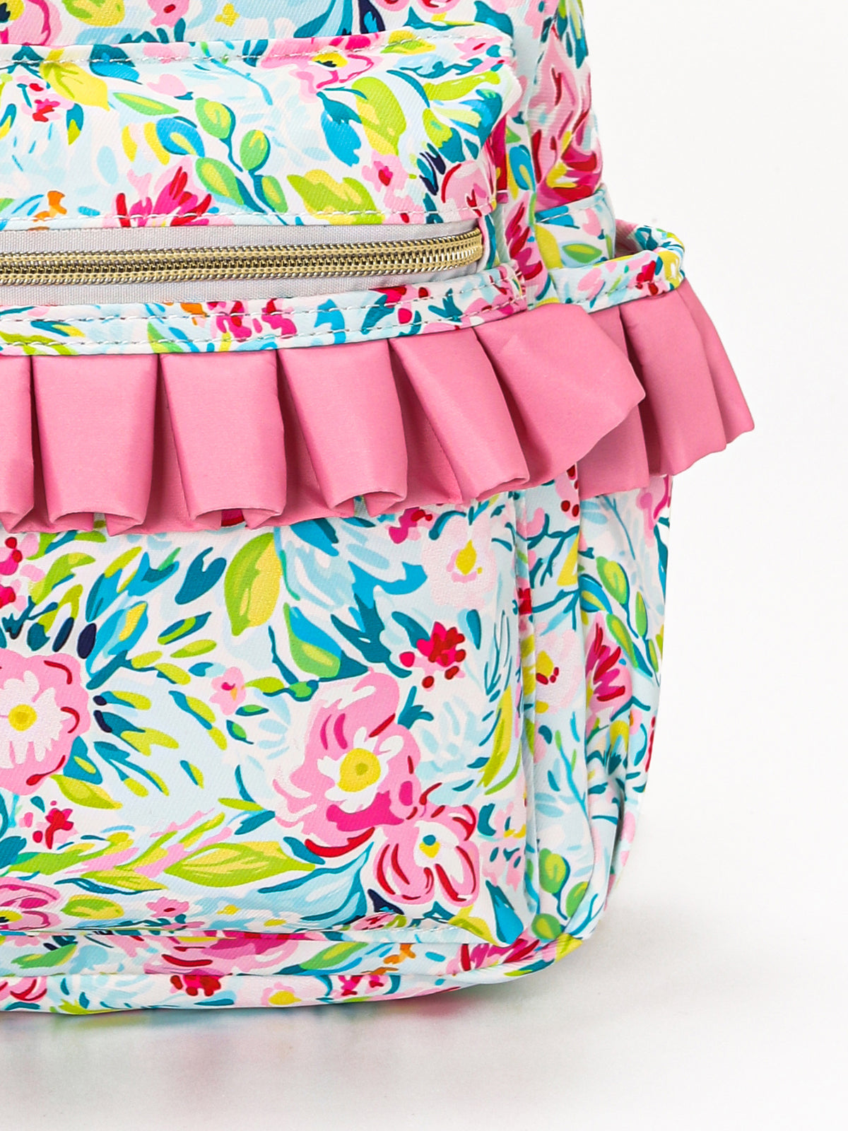 Girls Ruffle Backpack Flower Kids Ruffle Backpack – Sassy kids palace