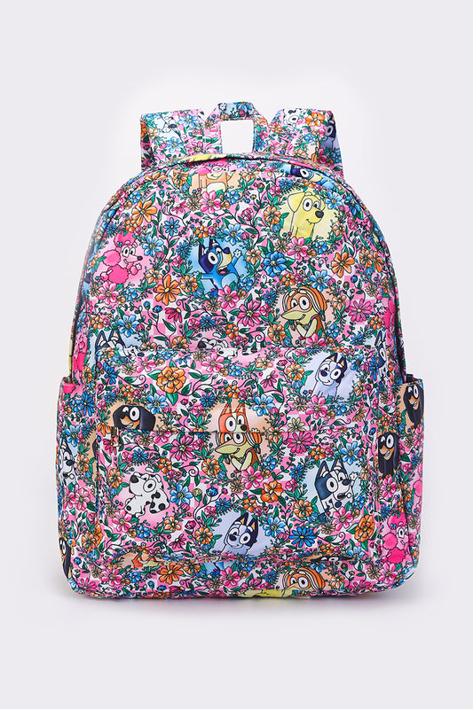 Multi Color Flower Character Backpacks