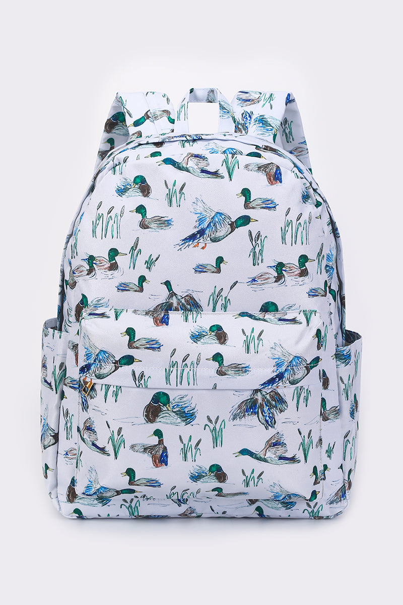 Kids Backpack With Duck Print