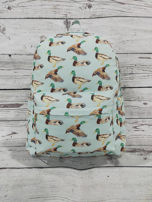 Duck Hunting Kids Canvas Backpack