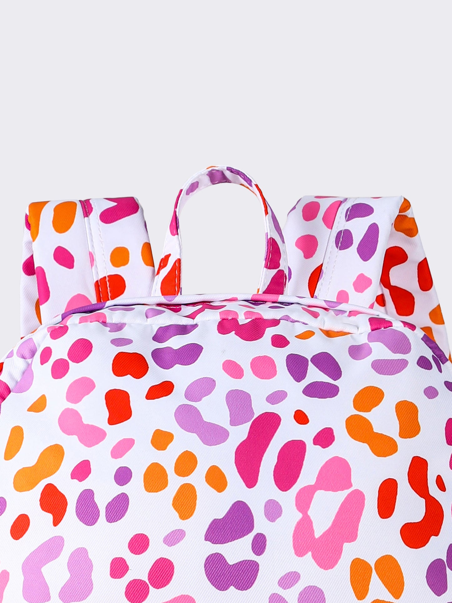 Cheetah Printed Kids Girls Backpack