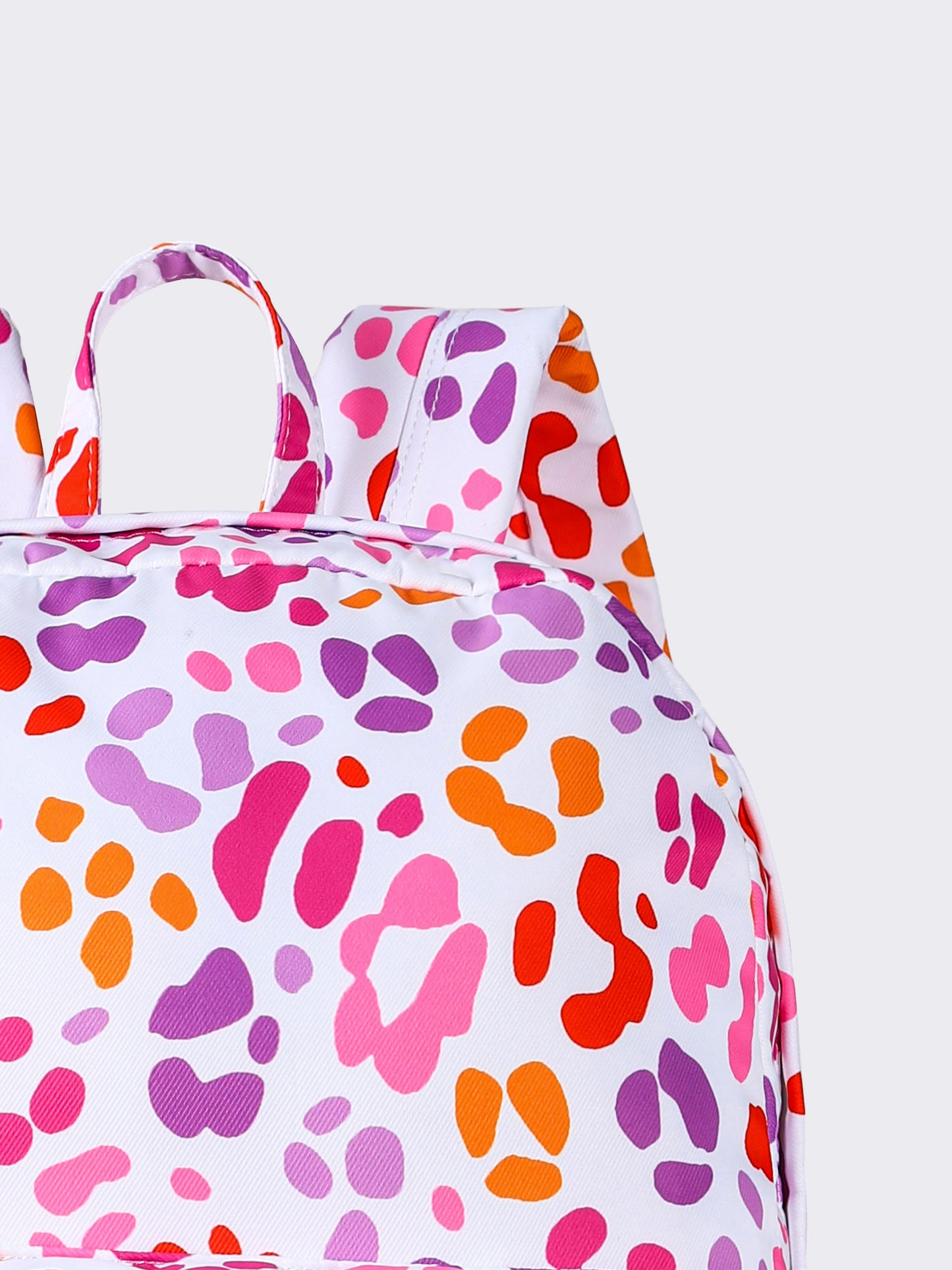 Cheetah Printed Kids Girls Backpack