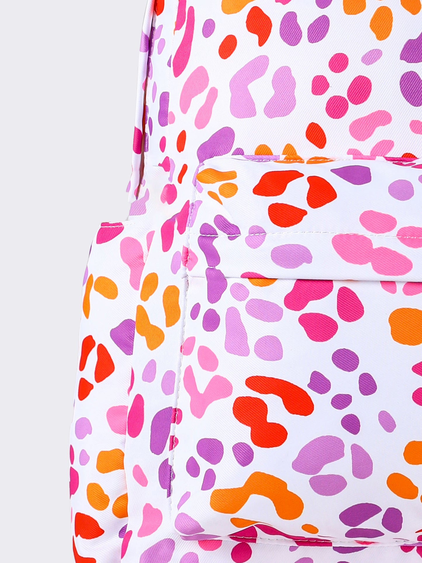 Cheetah Printed Kids Girls Backpack