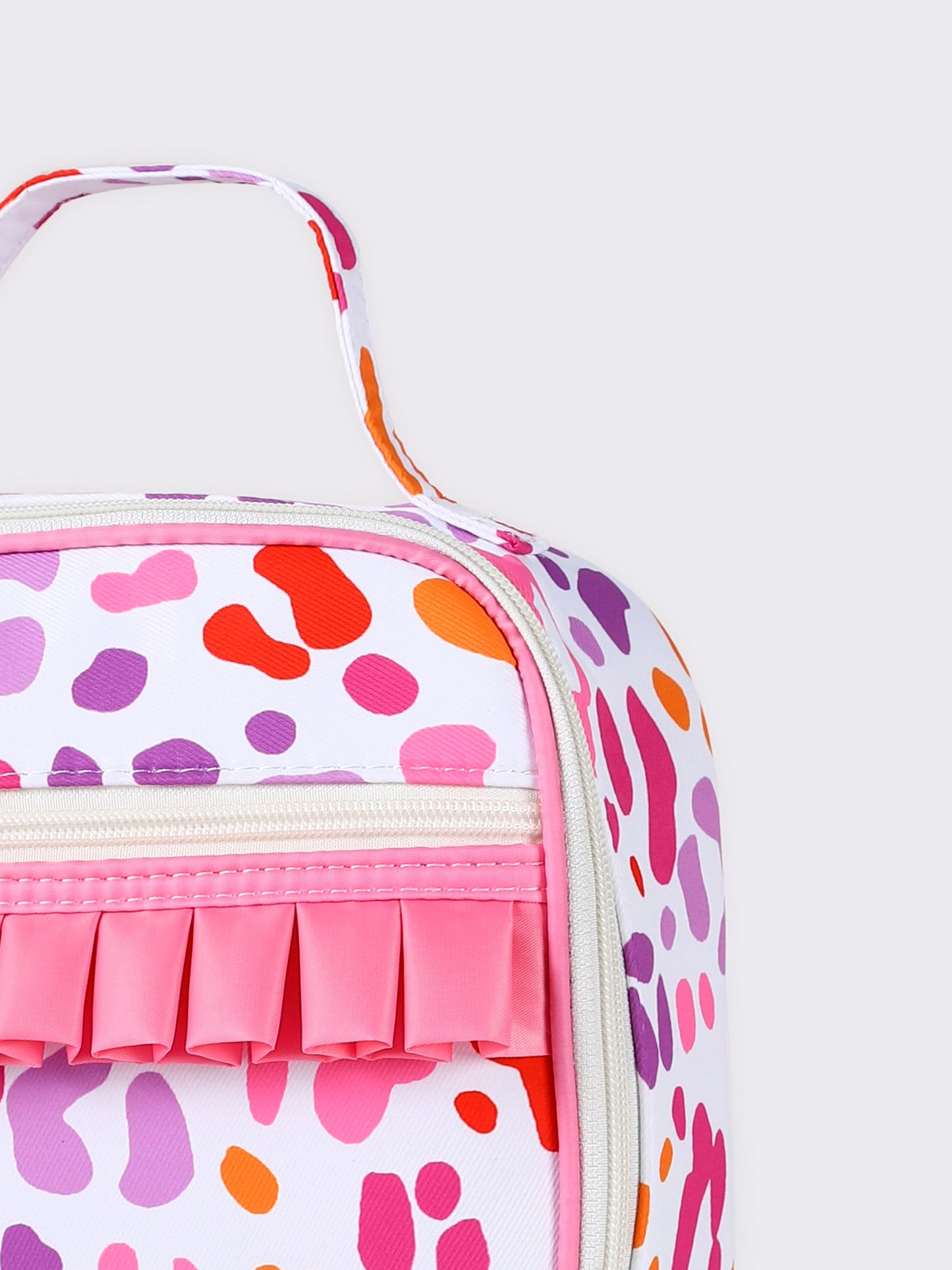 Cheetah Printed Girls Lunch Box Bag