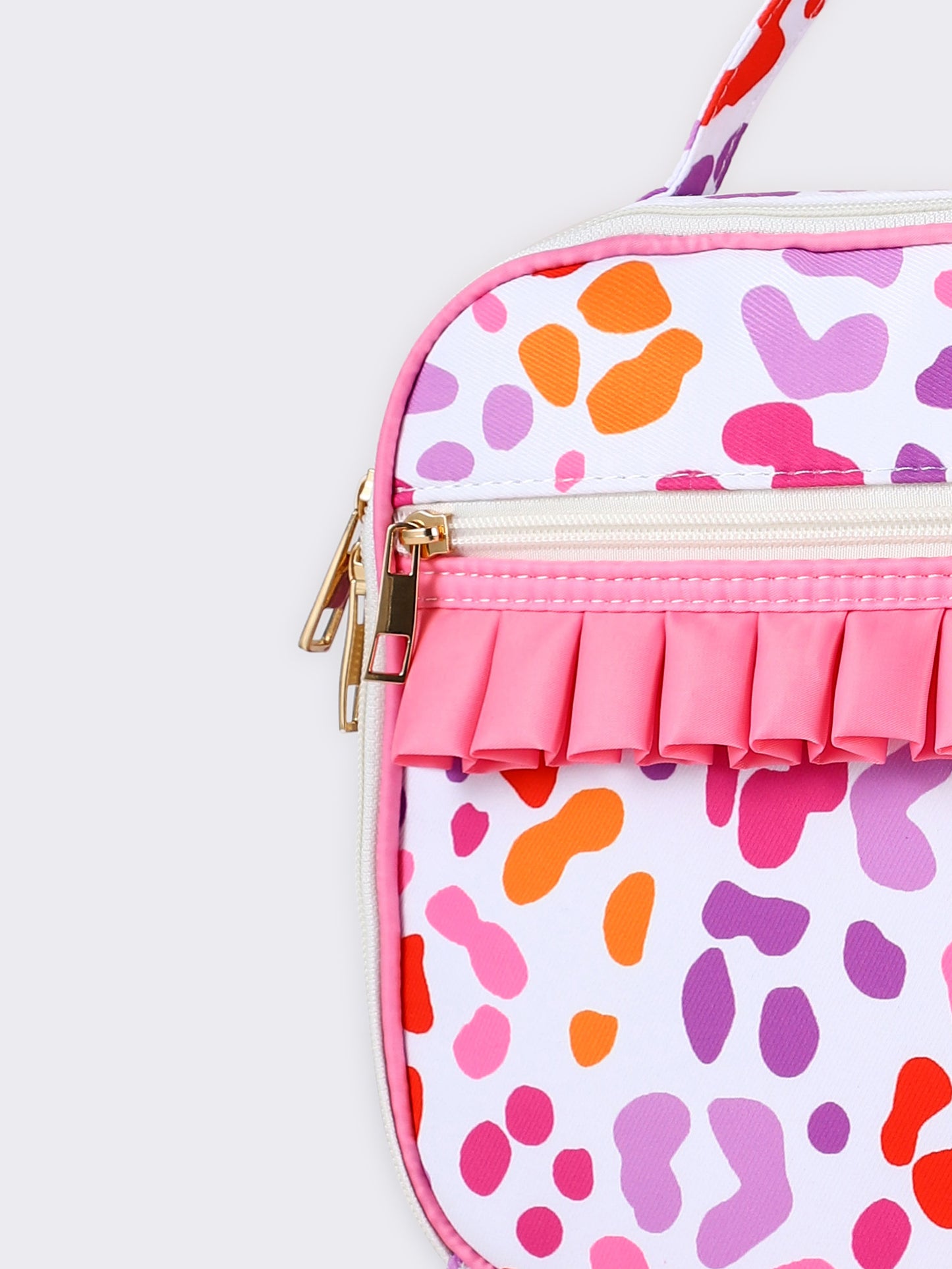 Cheetah Printed Girls Lunch Box Bag