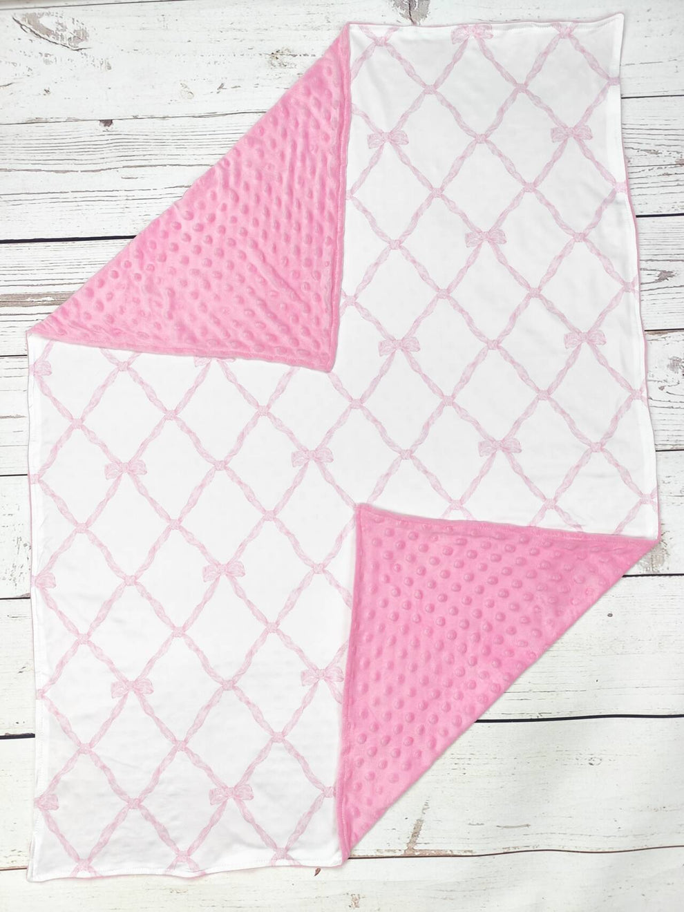 Bimbalo - Baby Girls Pink Baby Grow & Blanket