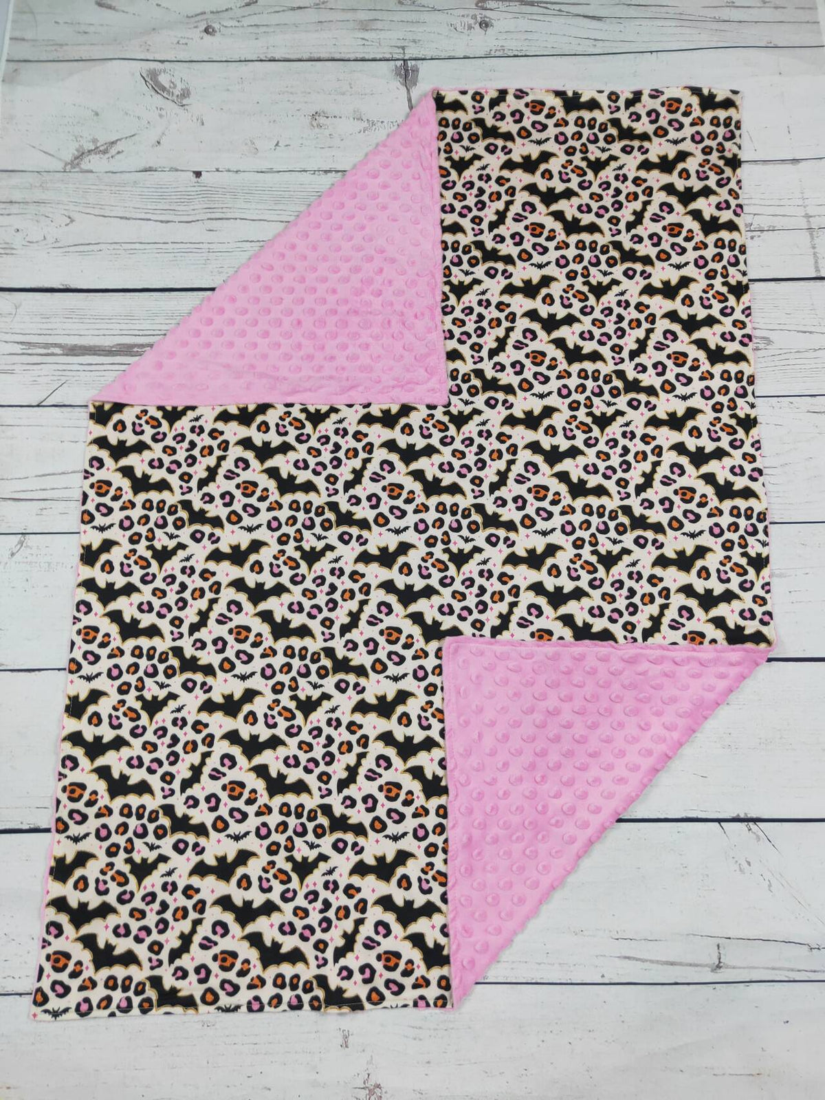 Cheetah Printed Baby Girls Halloween Blanket