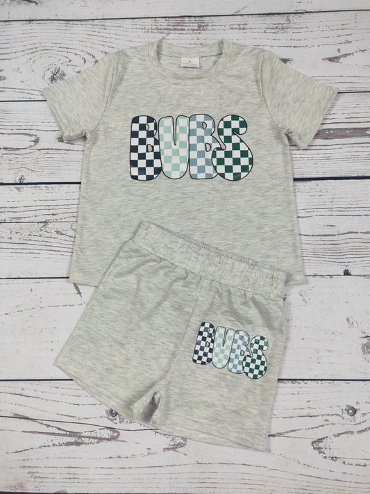Checkered BUBS Toddler Boys Clothes