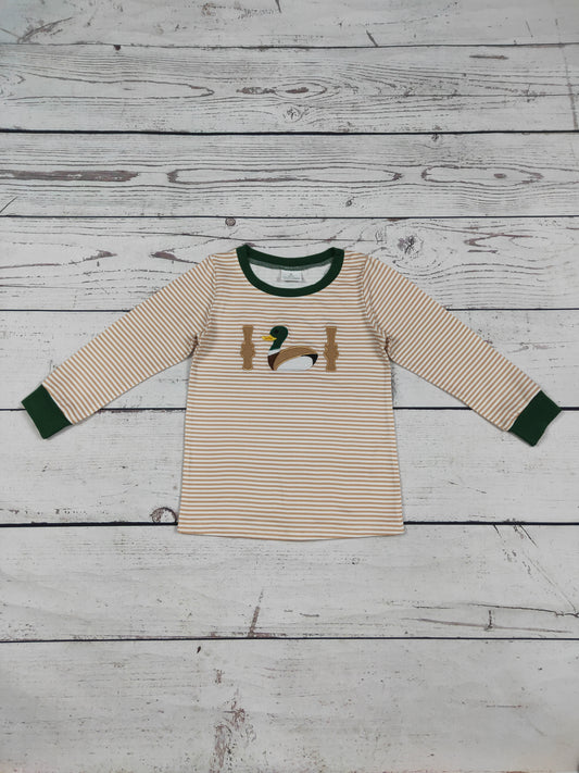 Kids Boys Mallard Appliqué T-Shirt