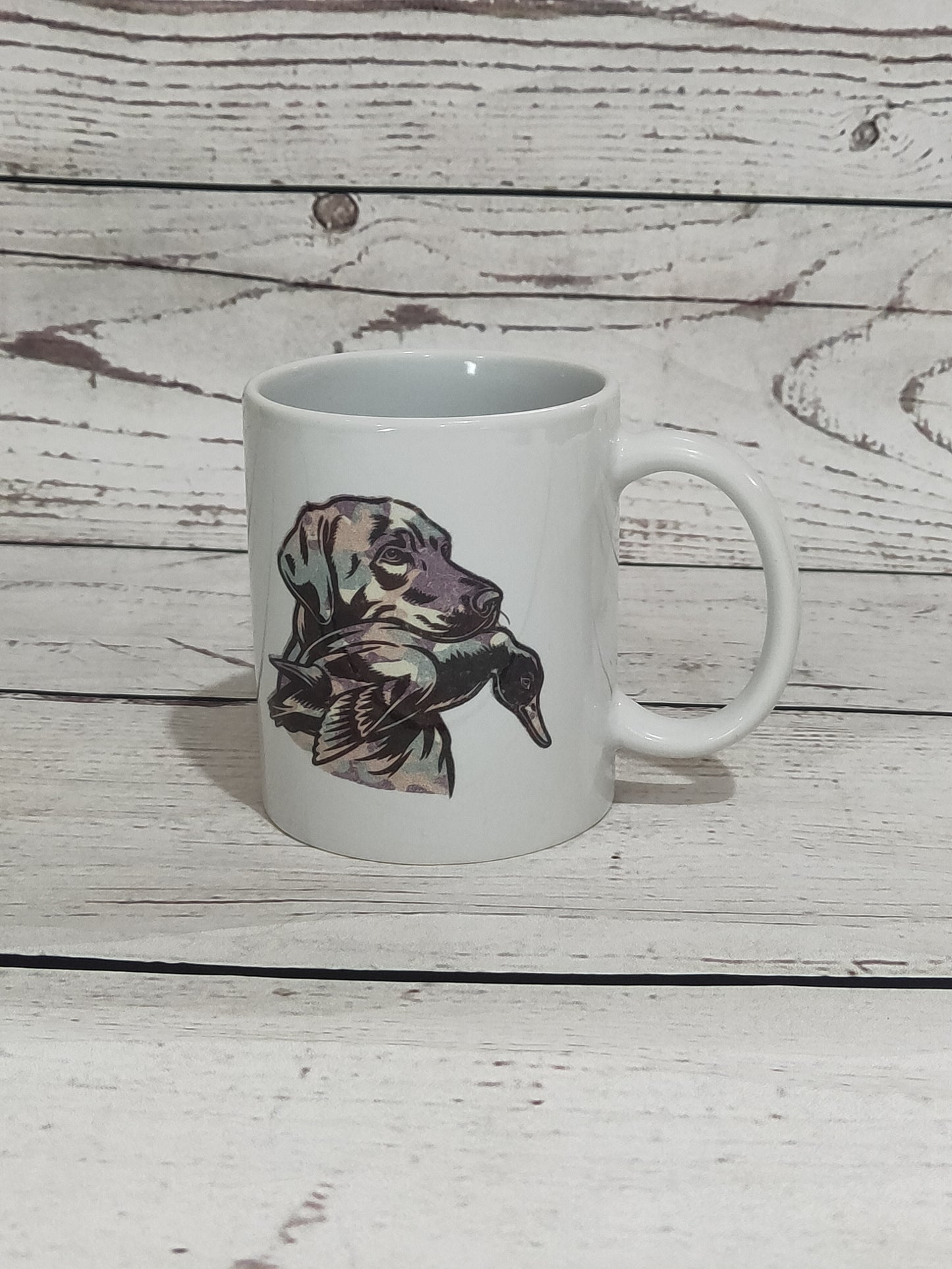 Hunting Printed Ceramic Mug