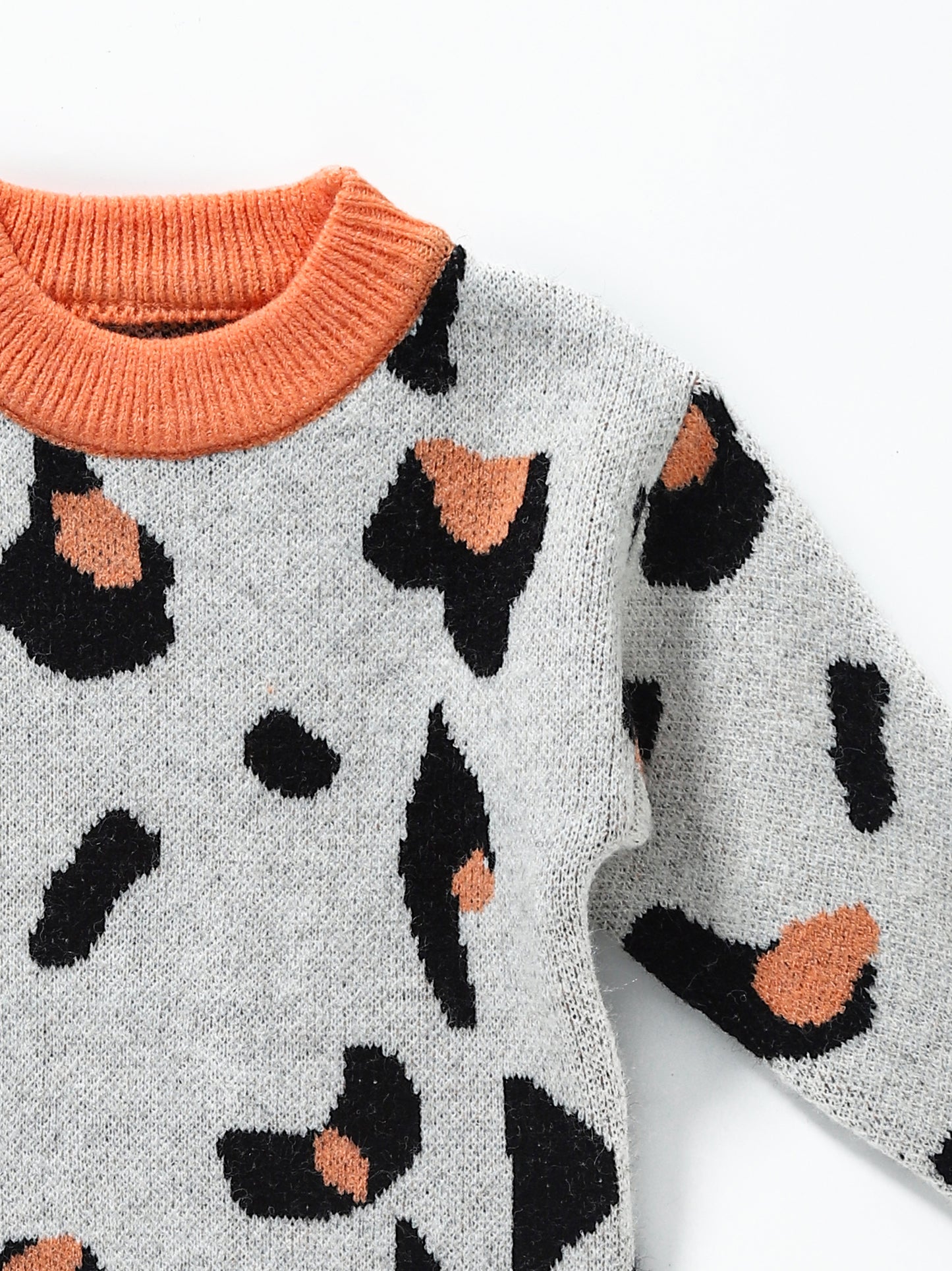 Baby Girls Cheetah Sweater
