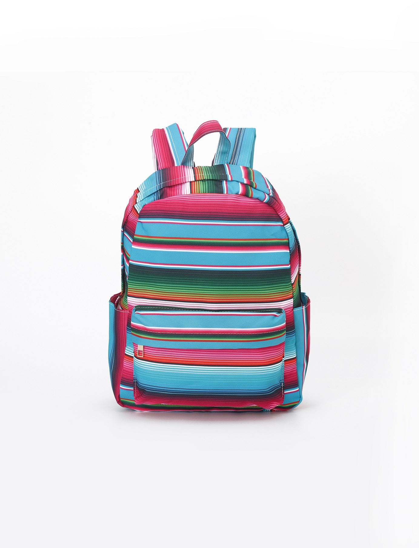 Colored Stripes Kids Adjustable Shoulder Backpack