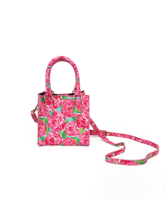 Long Belt Adjustable Kids Floral Crossbody Bag