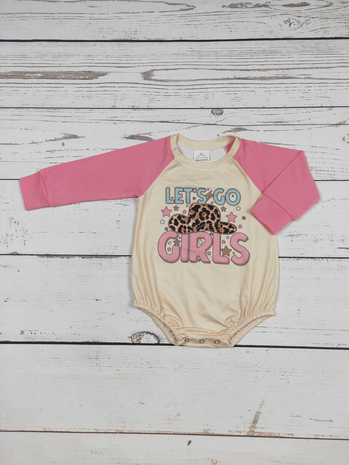 Cheetah Printed Let's Go Girls Bubble