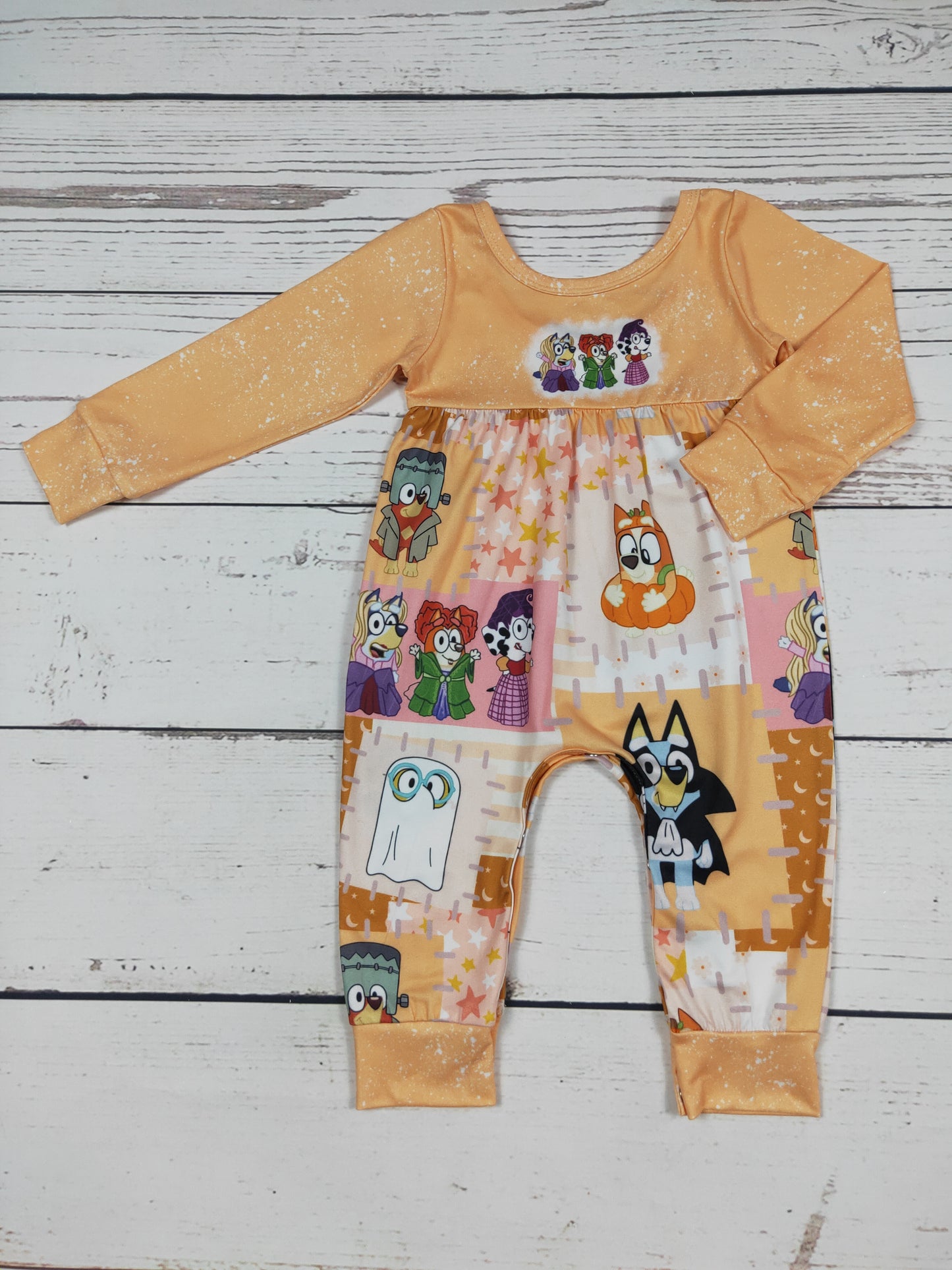 Baby Character Halloween Romper