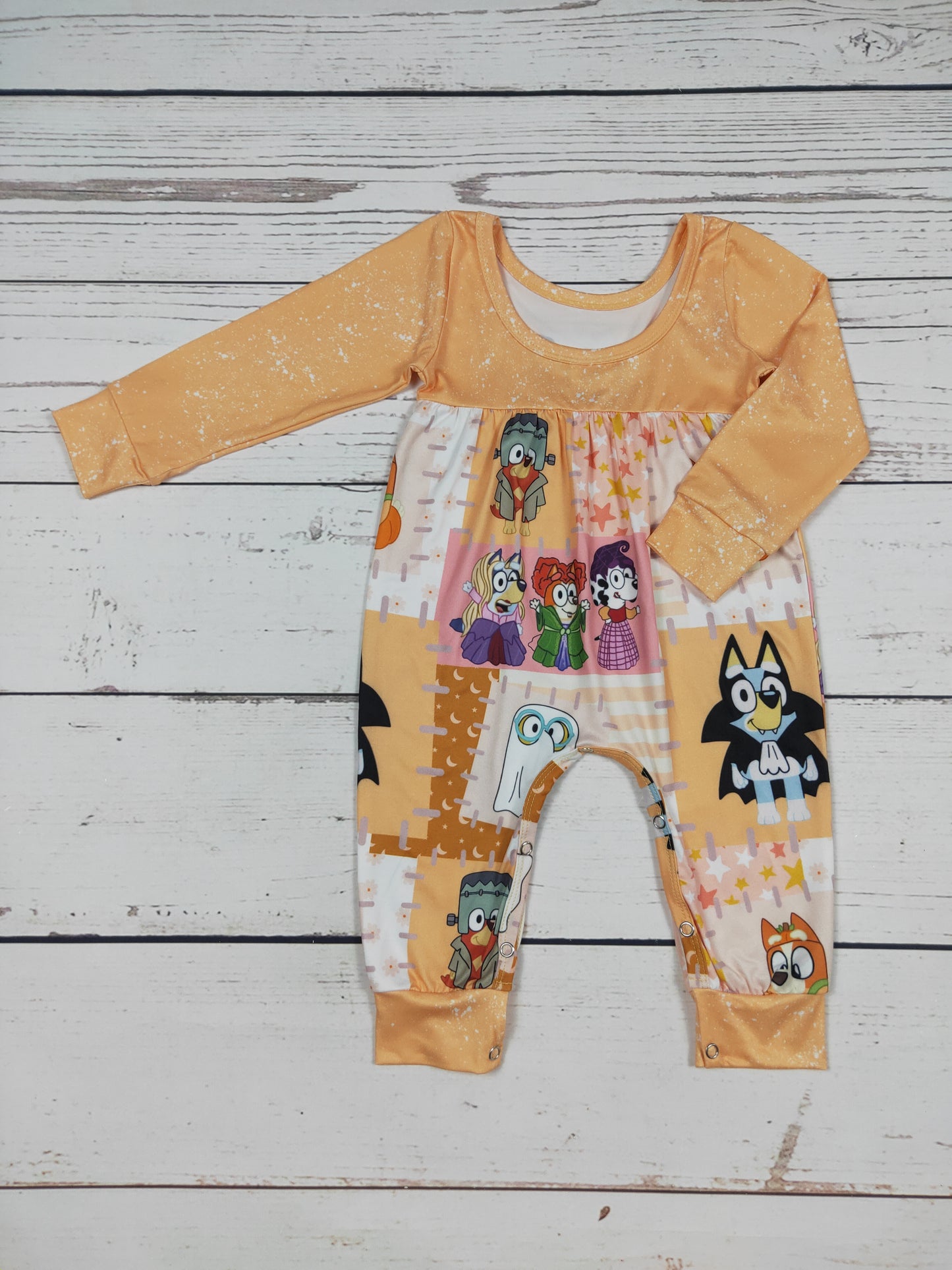 Baby Character Halloween Romper