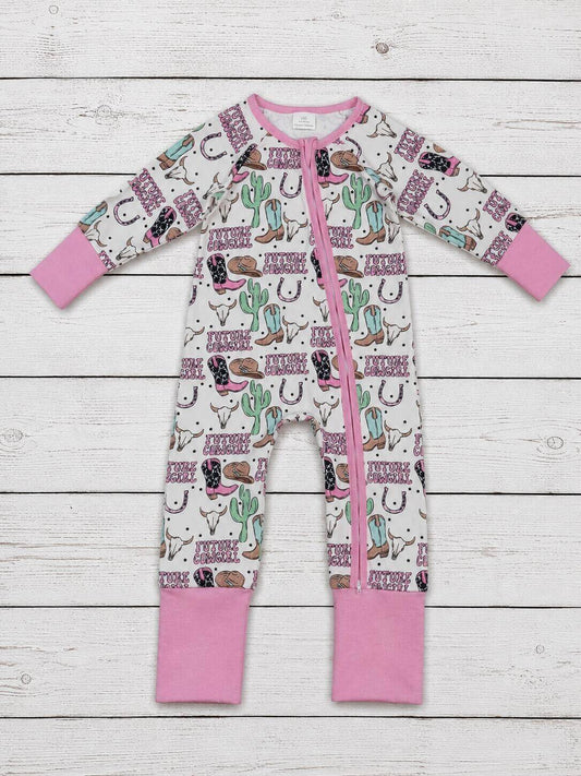 Future Cowgirl Western Printed Sleeper