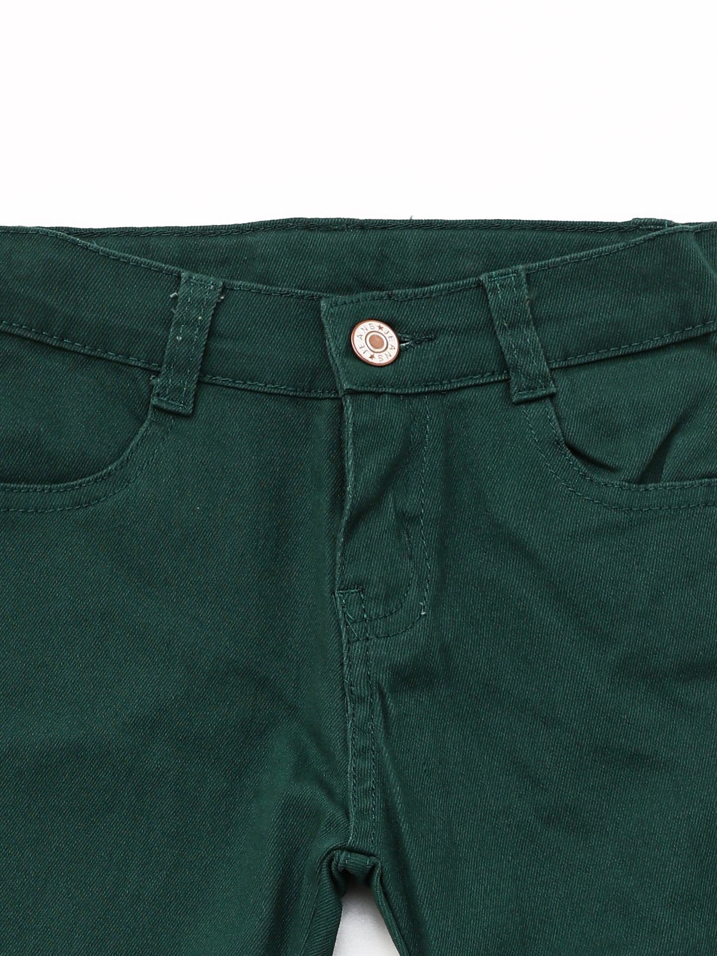 Baby Girls Green Flare Jeans