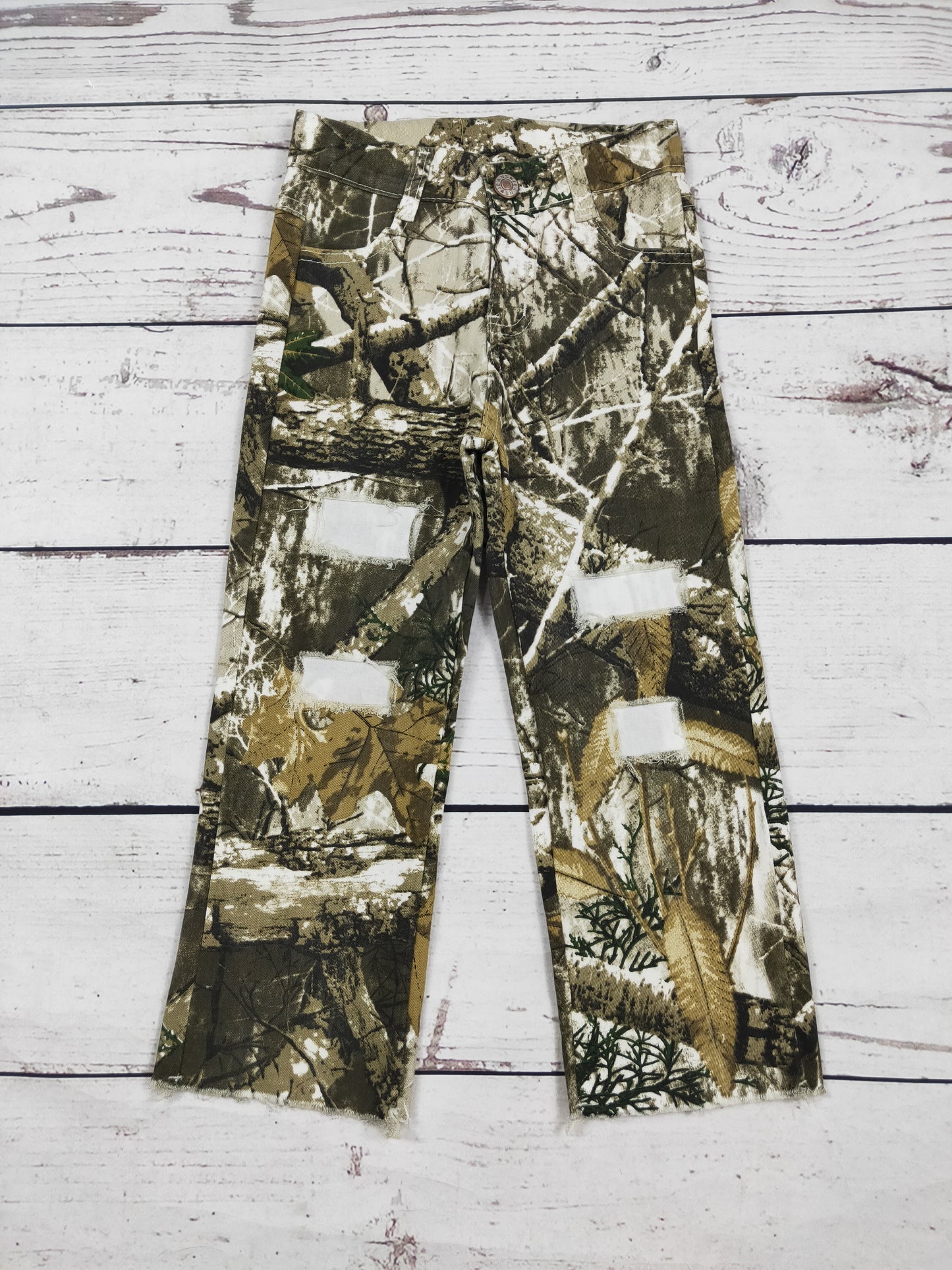 Camouflage Printed Boys Jeans