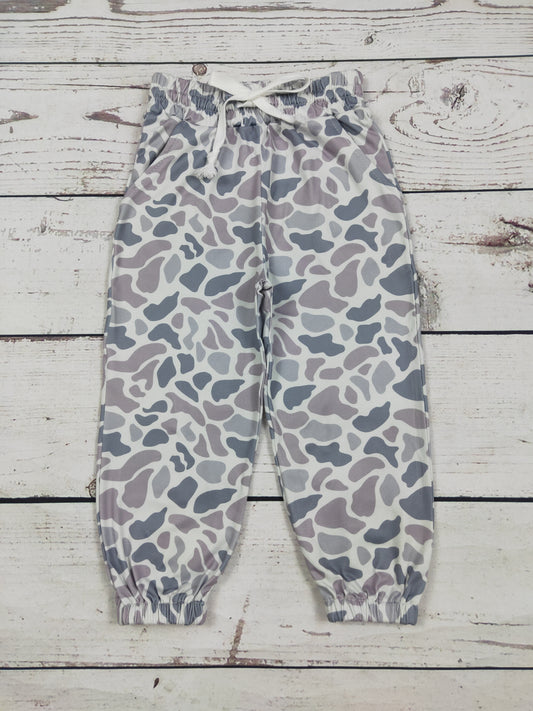 Camouflage Children Joggers With Pockets