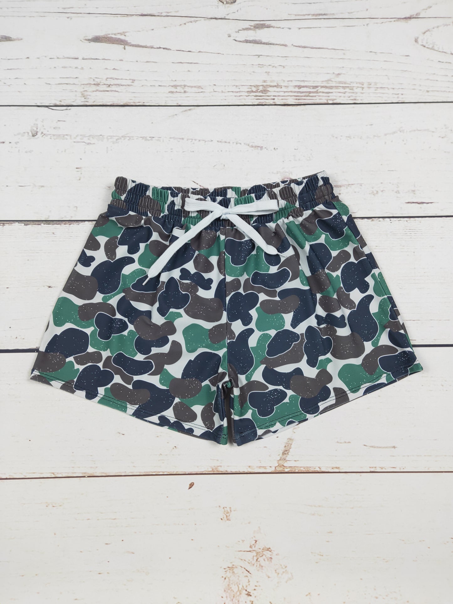 Boys Camouflage Swimwear