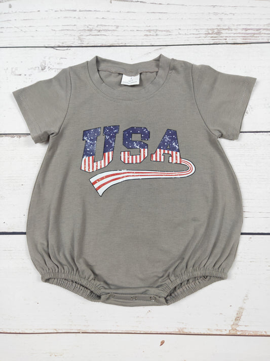 USA Baby Patriotic Romper