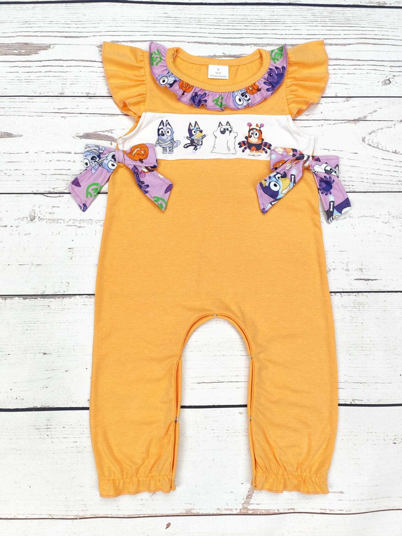 Baby Character Halloween Romper