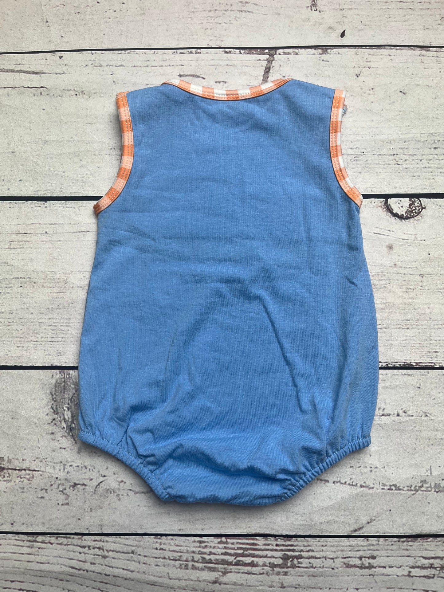 Baby Boy Puppy Pumpkin Appliqué Bubble