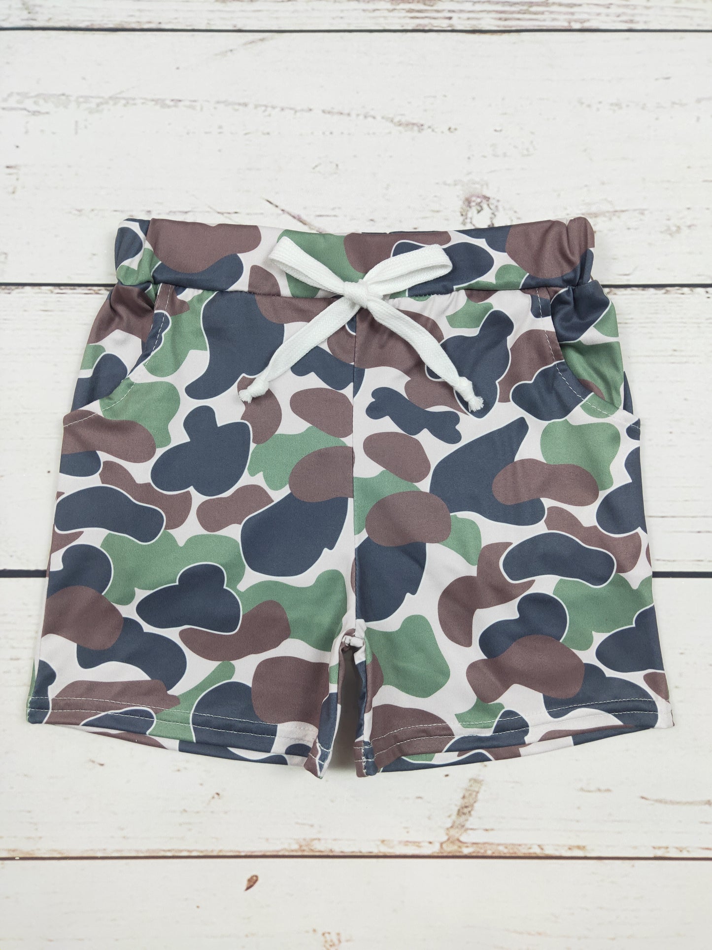 Boys Camouflage Summer Shorts