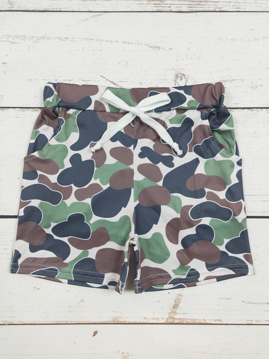 Boys Camouflage Summer Shorts
