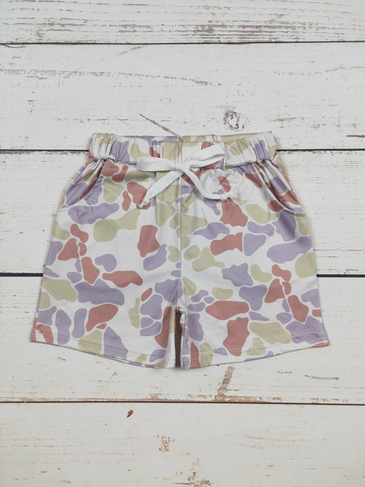 Kids Camouflage Summer Shorts