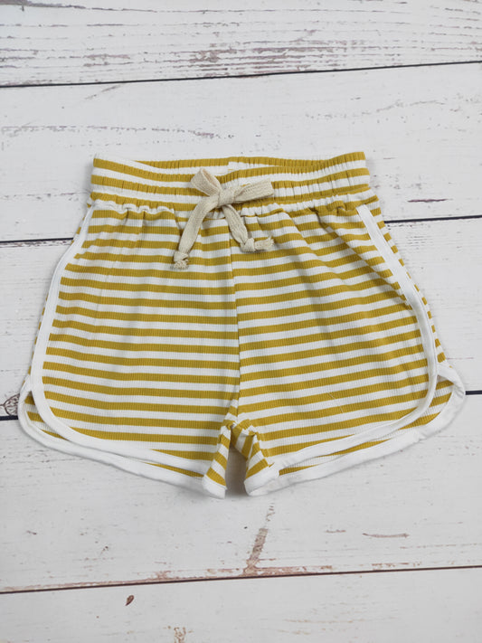 Baby Girls Stripe Printed Shorts