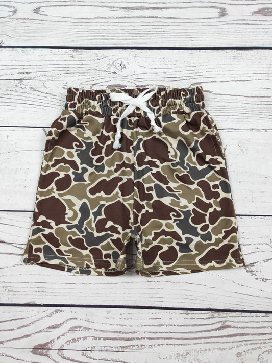Boys Camouflage Boutique Shorts